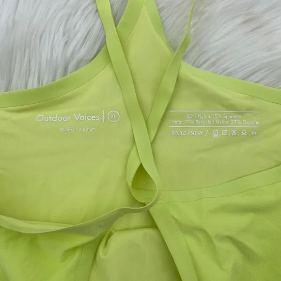 Outdoor Voices Neon Tennis Dress - Picture 2 of 5